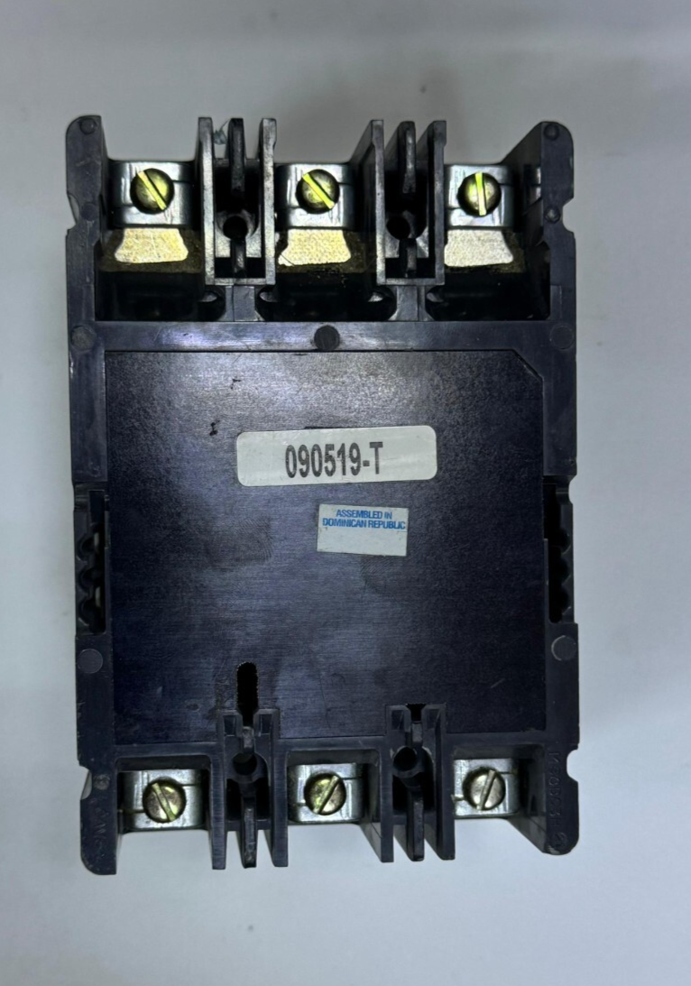 EATON CutlerHammer FD3050LM08 Circuit Breaker – 50A, 3Pole, 600VAC/250VDC6