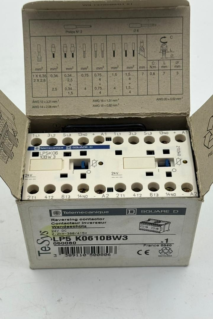 Telemecanique Square D | LP5 K0610BW3 | Reversing Contactor | France  ( 1 Pcs)0