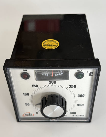 STC JTC903 Temperature Controller | 0–400°C | Analog Dial | Type K3