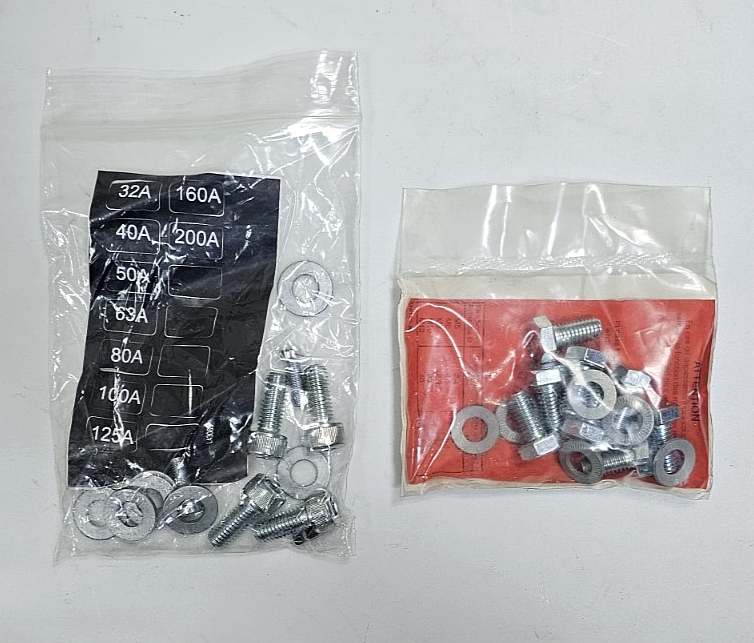 Crabtree 200806 Switch Disconnector Fuse Set 19KP1603N, 160A 750V~ Ui Fast Ship9