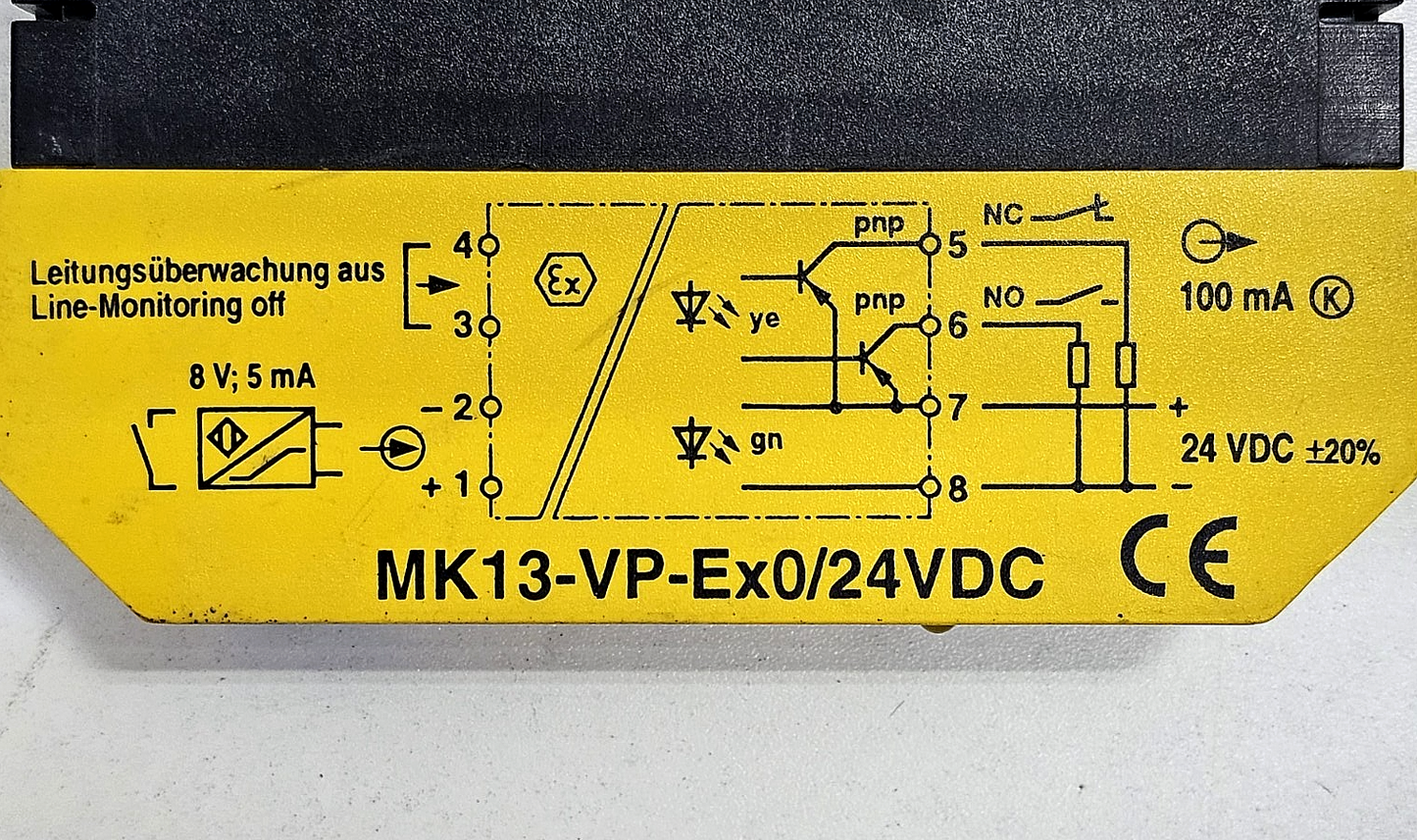 TURCK | MK13VPEX0/24VDC |  Isolating Switching Amplifier3