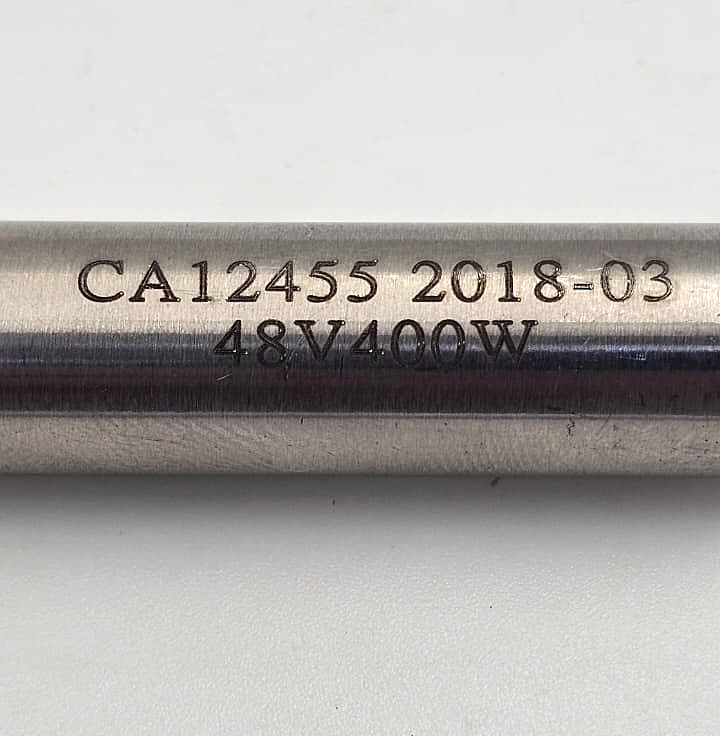 CA12455 | Cartridge Heater | 48V 400W | 180mm Length  12 mm Diameter1