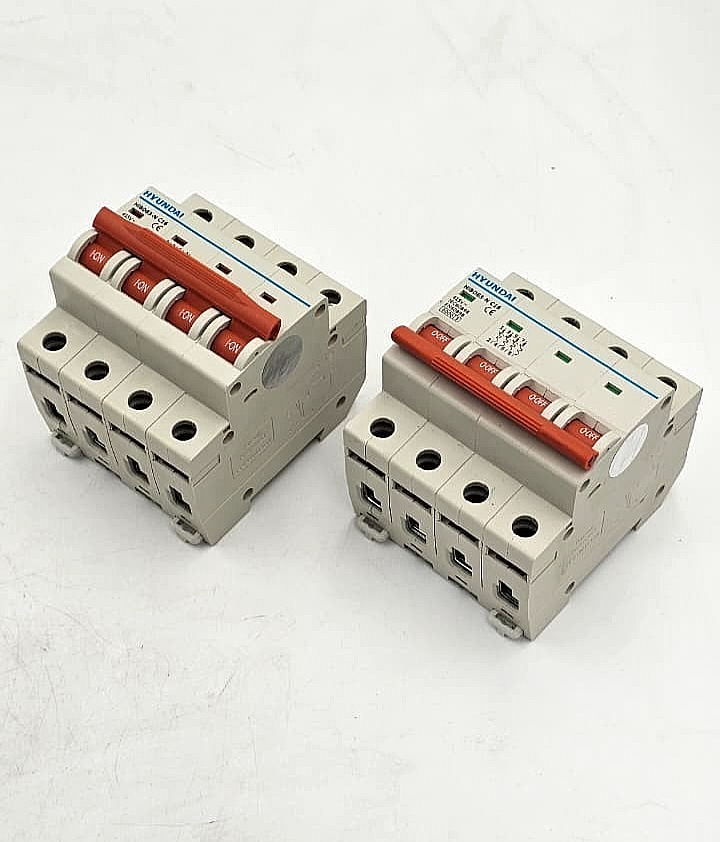 Hyundai HiBD63N | 4Pole |  16A Miniature Circuit Breaker ( 1 pcs )6