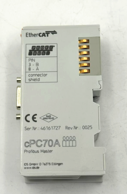 IDS cpC70A | EtherCAT Terminal | 46161727 Made in Germany ( 1 pcs )3