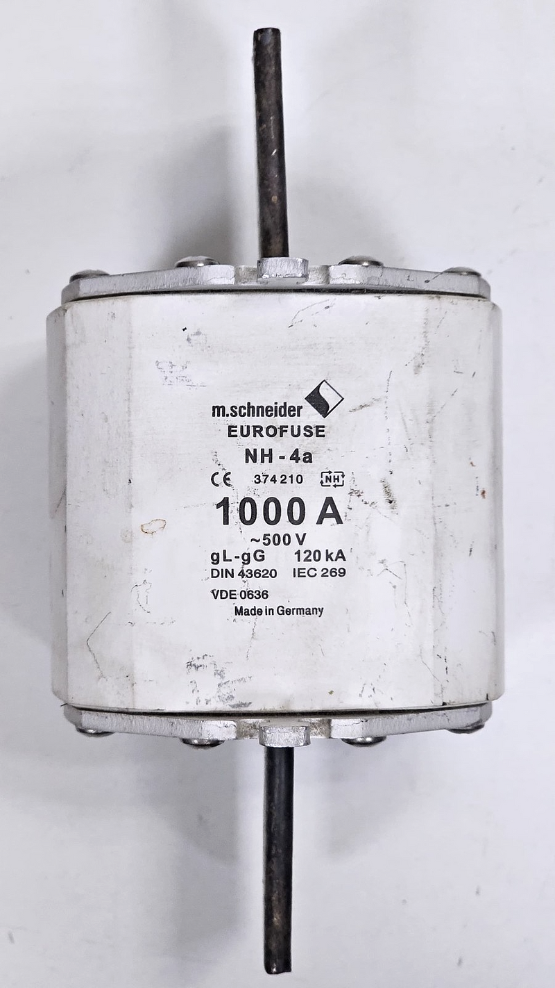 M. Schneider | NH4a | Fuse | 1000A | 374210 | German Made0