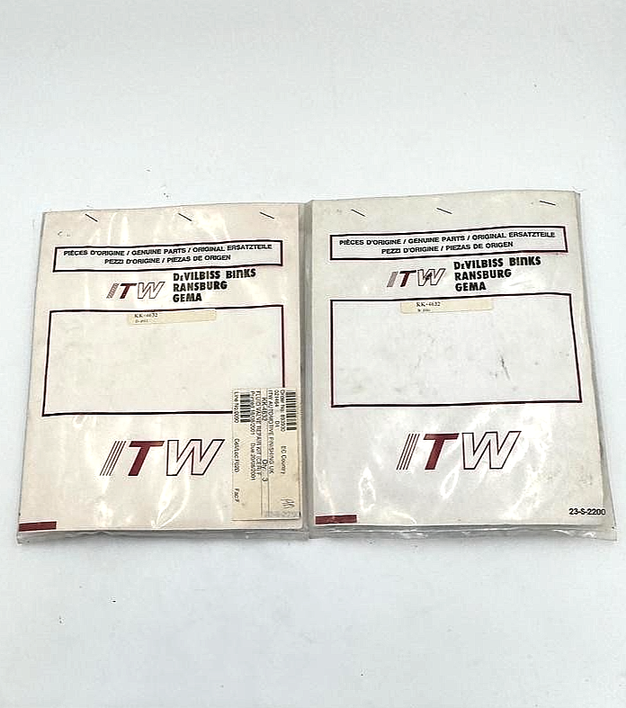 Devilbiss KK4632 Fluid Valve Repair Kit ( 1 pcs )4
