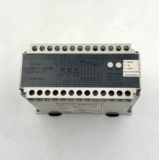 Daejoo DT-34WWH-L11 w&watt Hour Transducer | AC 110/220V - saleem al tamimi electric equipment trading co llc-UAE