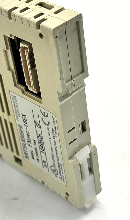 Mitsubishi FX2NC16EX PLC Input Extension Block | Made in Japan6
