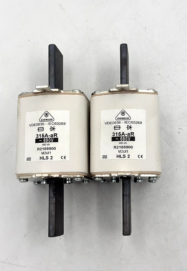 Jean Müller R2185900 NH Fuse Link – 315A, 690V AC ( Pack of 2 )3