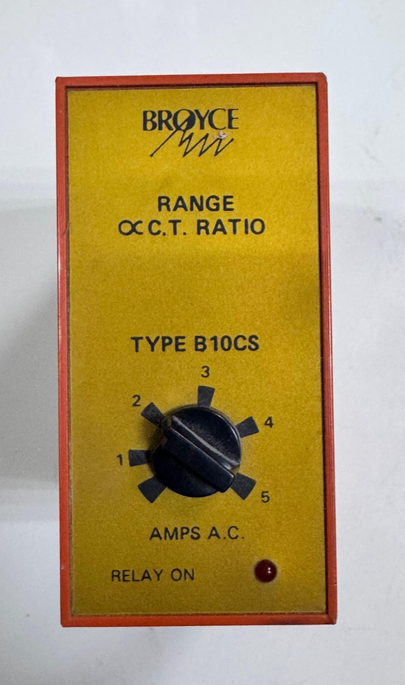 Broyce Control B10CSSOLAR 'B' Series Monitored Current Relay | 220240V AC31