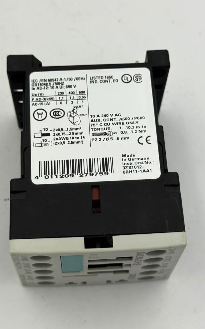 Siemens SIRIUS | 3RH11401AF00 | Contactor Relay |  Made in Germany4