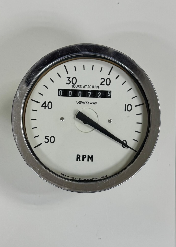 Venture T10/ PD/00/CA/0117 Industrial RPM Meter/ – 0 to 50 RPMMade In UK0