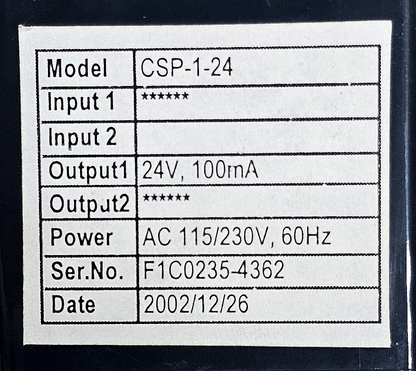 TTE | CSP124 | Time Delay Relay With Socket/ Base | 8Pin | 230V AC3