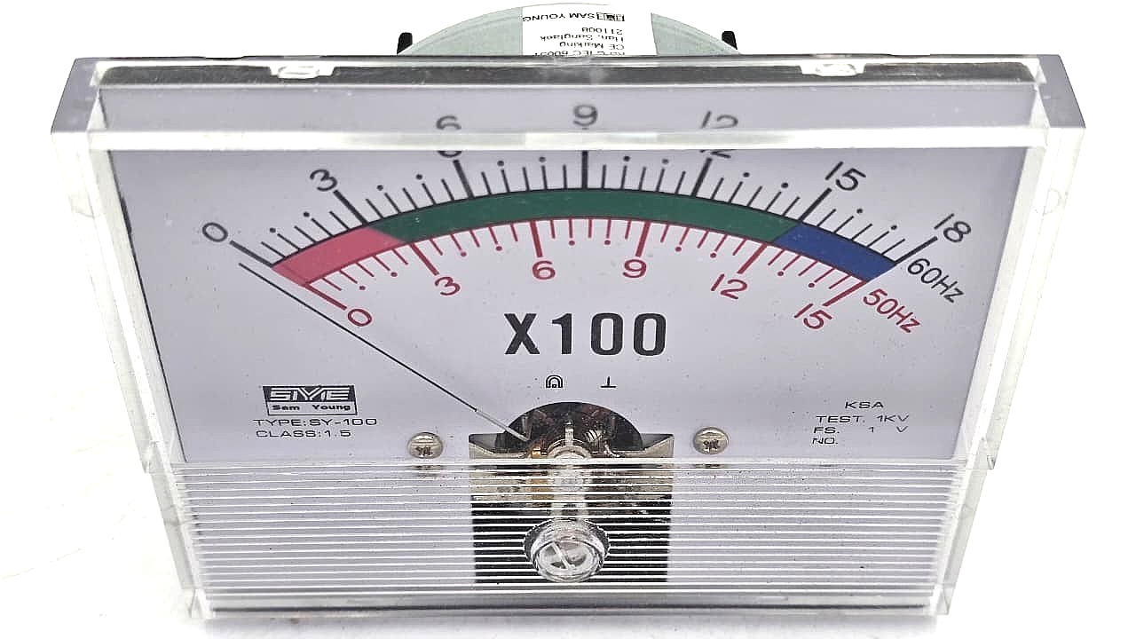 S.Y.E. (Sam Young) SY100 Analog Panel Meter2