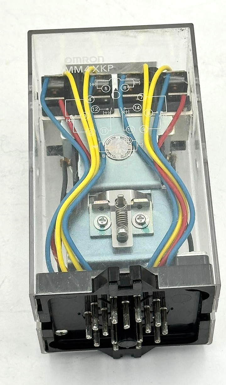 Omron MM4XKP Atching Power Relay | 110 VDC ( 1 PCS )3