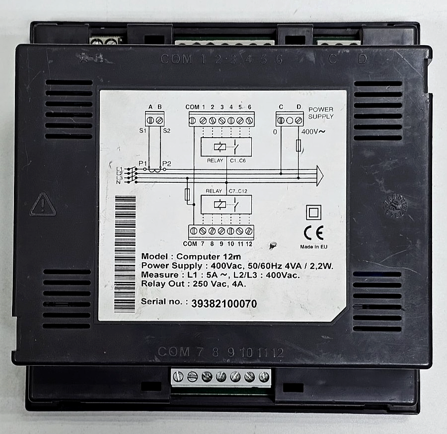 Circutor | Computer 12M | Power Factor Regulator | 4A | PF Controller2