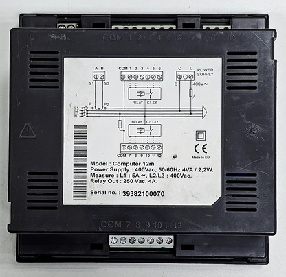 Circutor | Computer 12M | Power Factor Regulator | 4A | PF Controller2