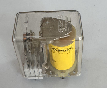 Kuhnke 1H 100 Relay – 6V DC | 6Pin | Made in Germany | Industrial Control Modul1