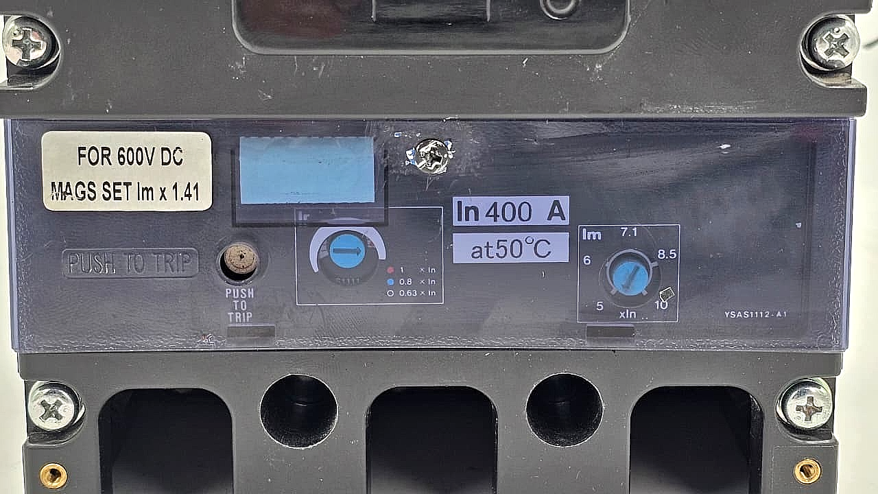 Terasaki TemBreak XS400NJ | 3Pole | 400A Circuit Breaker – MCCB3
