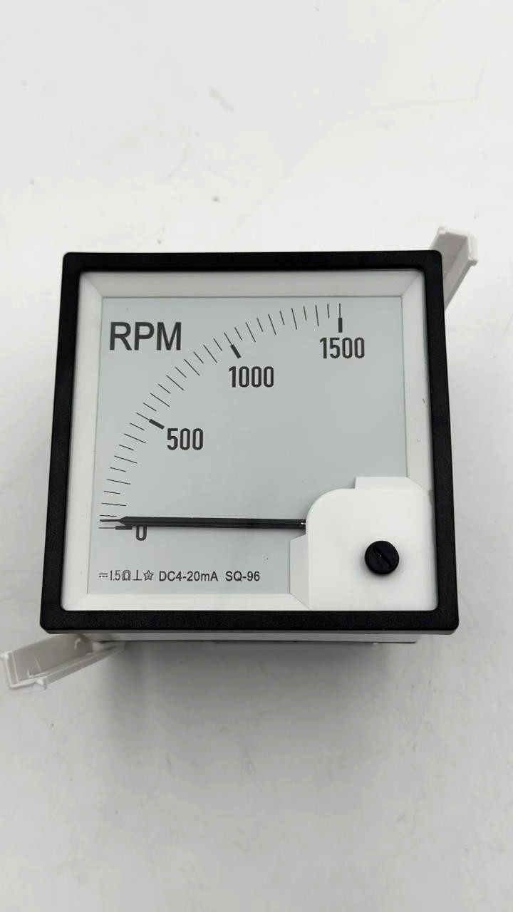 SQ96 RPM Panel Meter | 01500 RPM | DC 420mA Input | Class 1.52