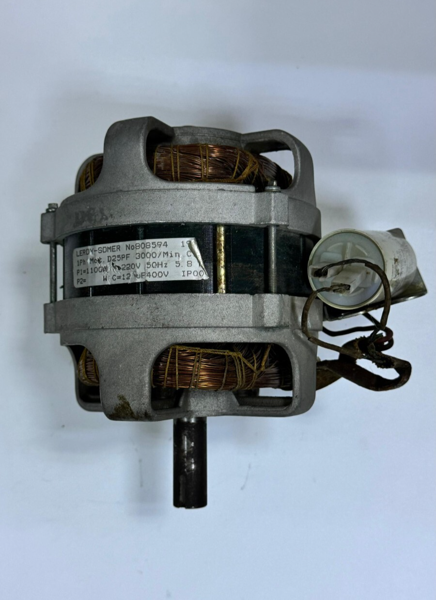 LEROYSOMER D25PF Electric Motor – 1.1kW, 3000 RPM, 220V 1Ph | No. 8085943