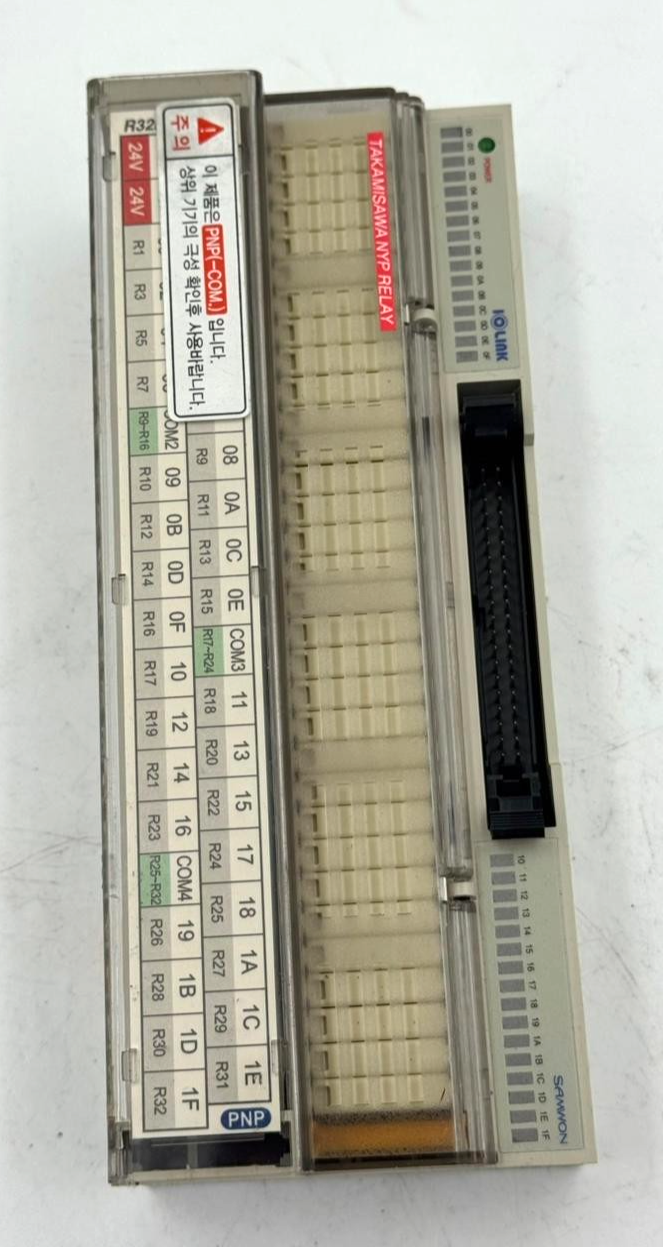 SAMWON ACT R32FYPT Relay Terminal | DC24V Coil, 250VAC / 30VDC, Made in Korea1