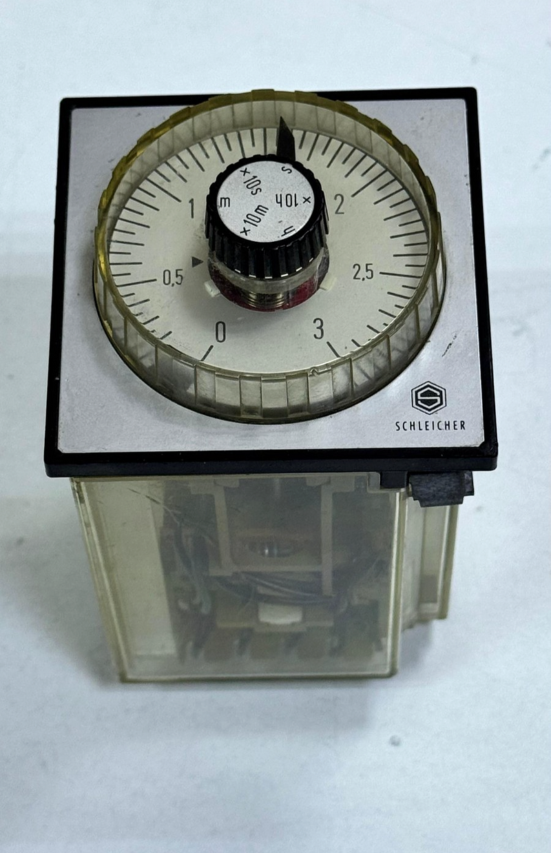 Schleicher Mikroais  DZA 52SL Electromechanical Timer Relay, 42V | German Made0