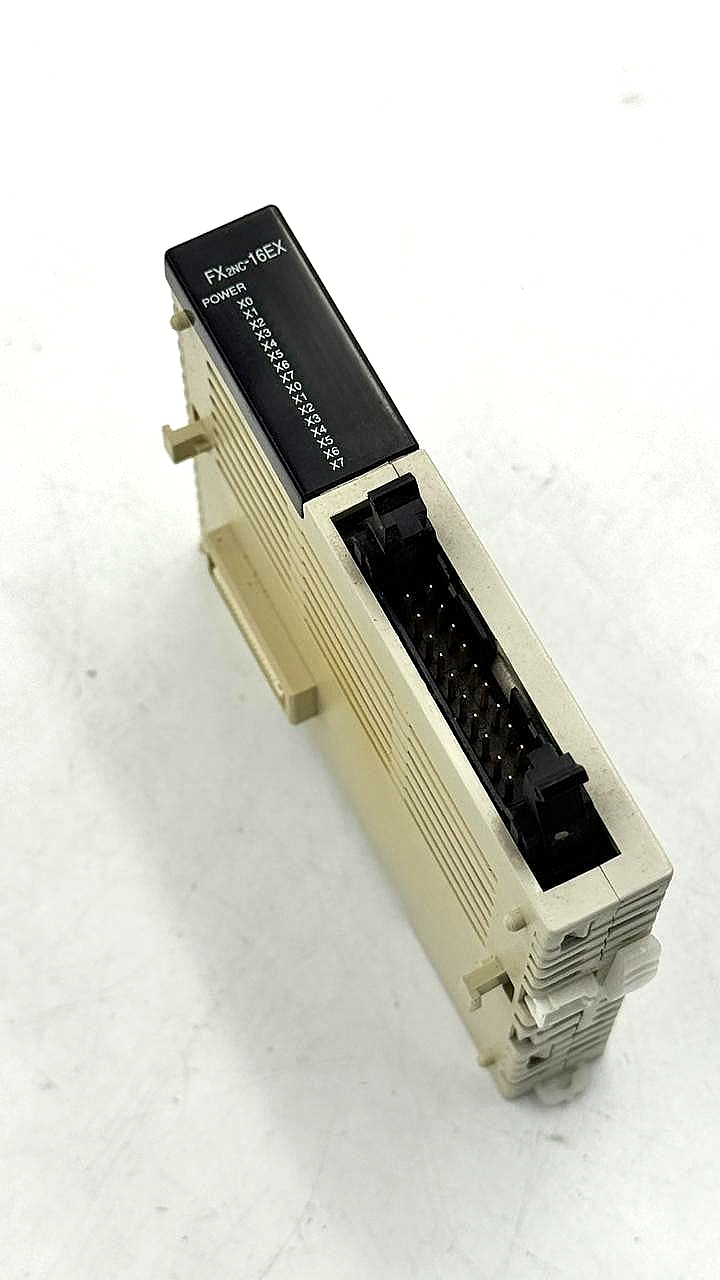Mitsubishi FX2NC16EX PLC Input Extension Block | Made in Japan0
