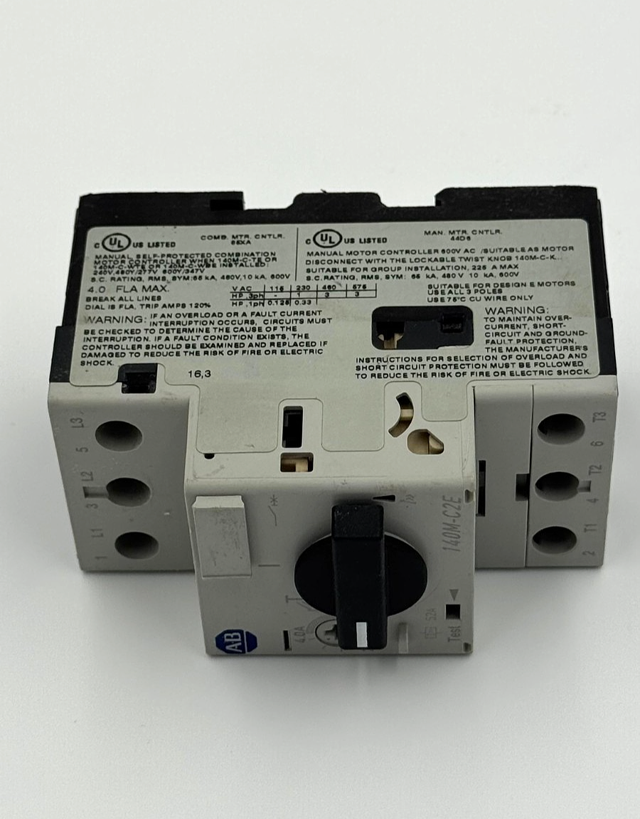 AllenBradley | 140MC2EB40 | Motor Protection Circuit Breaker | 4.0 A3