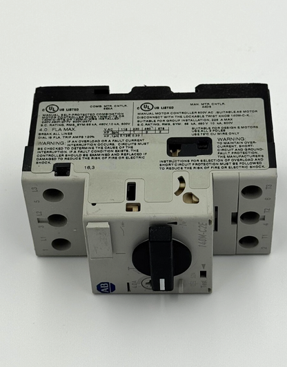 AllenBradley | 140MC2EB40 | Motor Protection Circuit Breaker | 4.0 A3