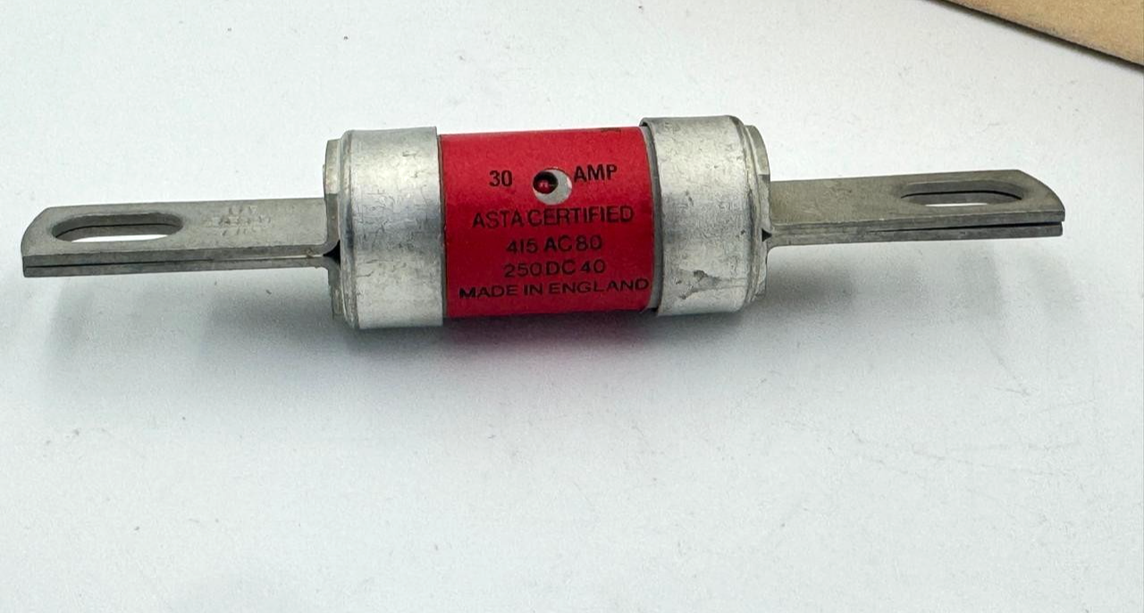 Bill | BTBC 30 | HRC Fuse Link Set| 30 A | Made in UK ( Pack of 10 pcs )2