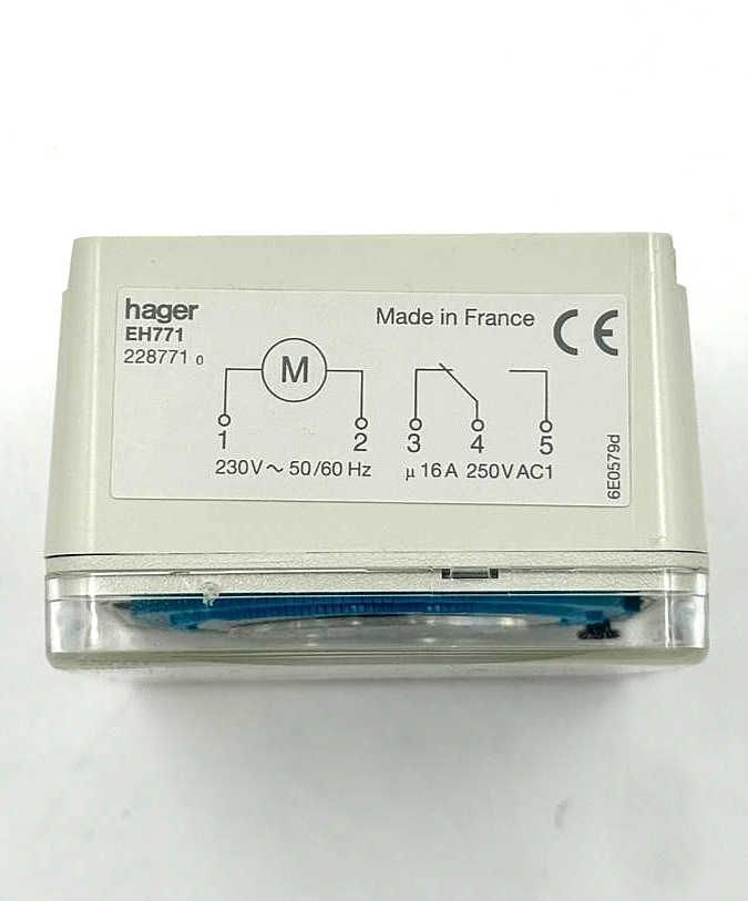 Hager EH 771 Analogue Time Switch | Made in France4