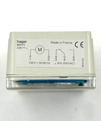 Hager EH 771 Analogue Time Switch | Made in France4