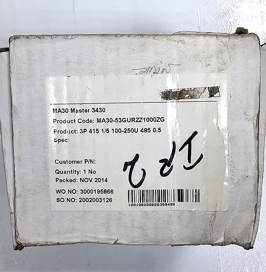 Ziegler MFM 3430 MultiFunction Meter | 3Ph 415V | 5A/1A | 100–250V AC/DC | New1