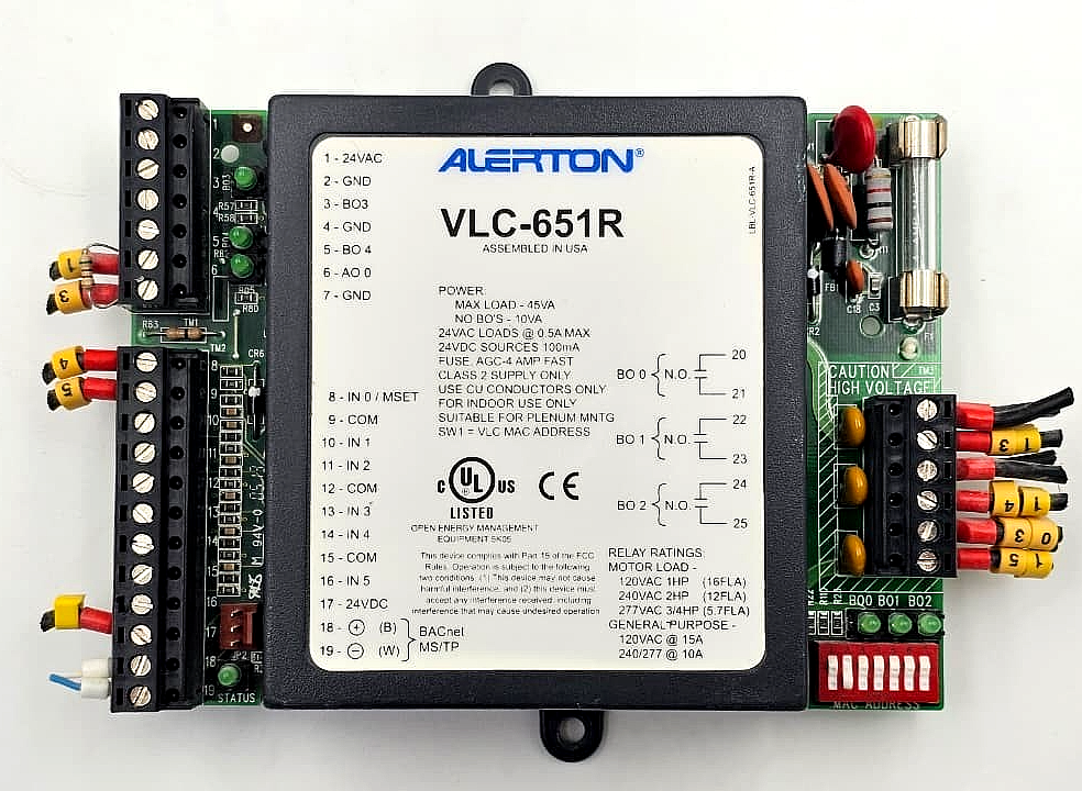 ALERTON VLC-651R - Programmable Controller - Max Load 45 VA - (1 Piece)0