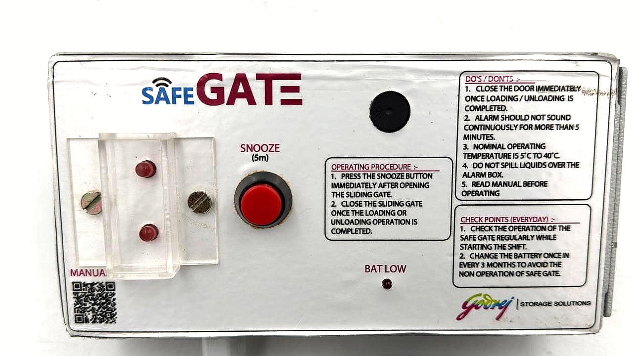 Godrej Safe Gate  Sliding Gate Safety Device with Alarm System1