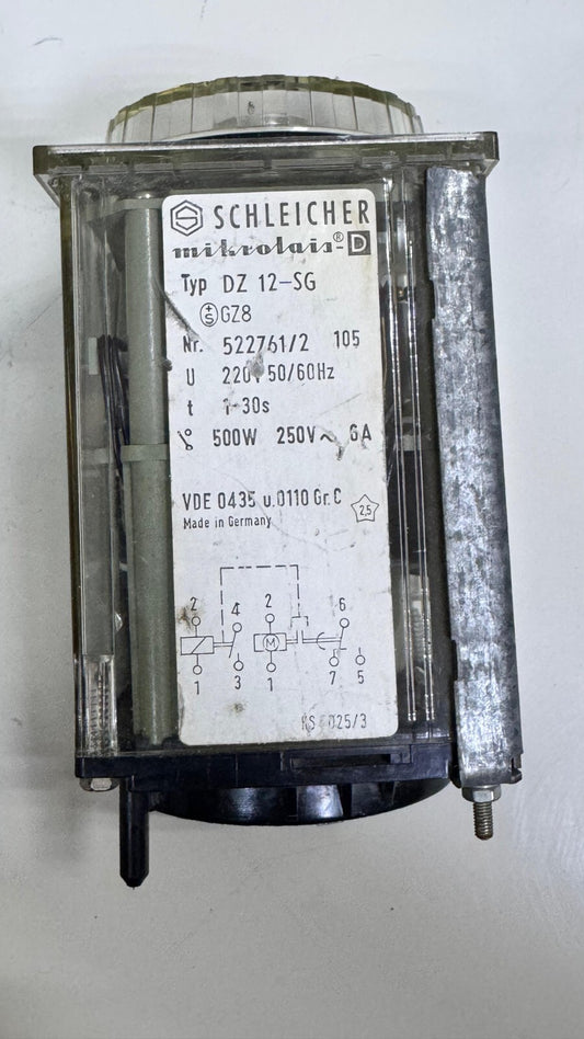 SCHLEICHER Mikrolais DZ 12SG Timer  | 130 Seconds | 220V 50/60Hz | 500W, 250V1