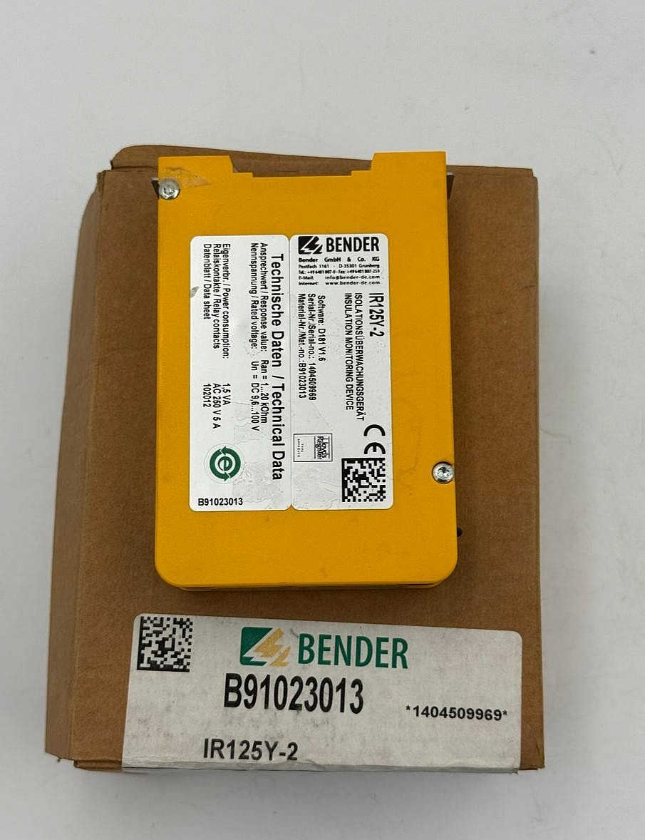 Bender IR125Y2 | Insulation Monitoring Device | Made in Germany2