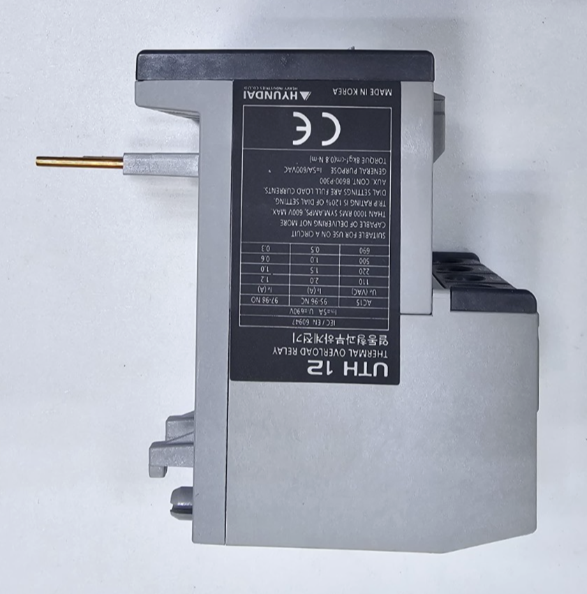 Hyundai UTH12K A0005S Thermal Overload Relay |3 A to 5 A| 690V, Made in Korea2