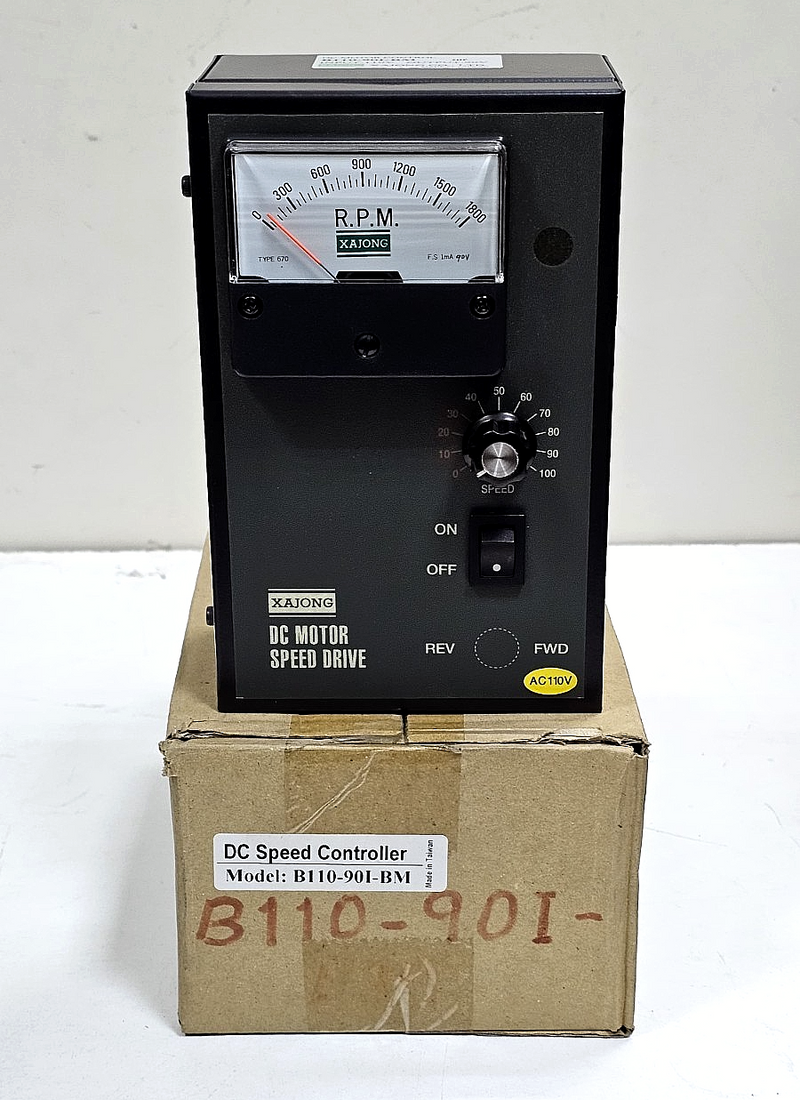 XAJONG | B110901BMDC Motor Controller | 2HP | Input 110V AC to Output 90V DC0