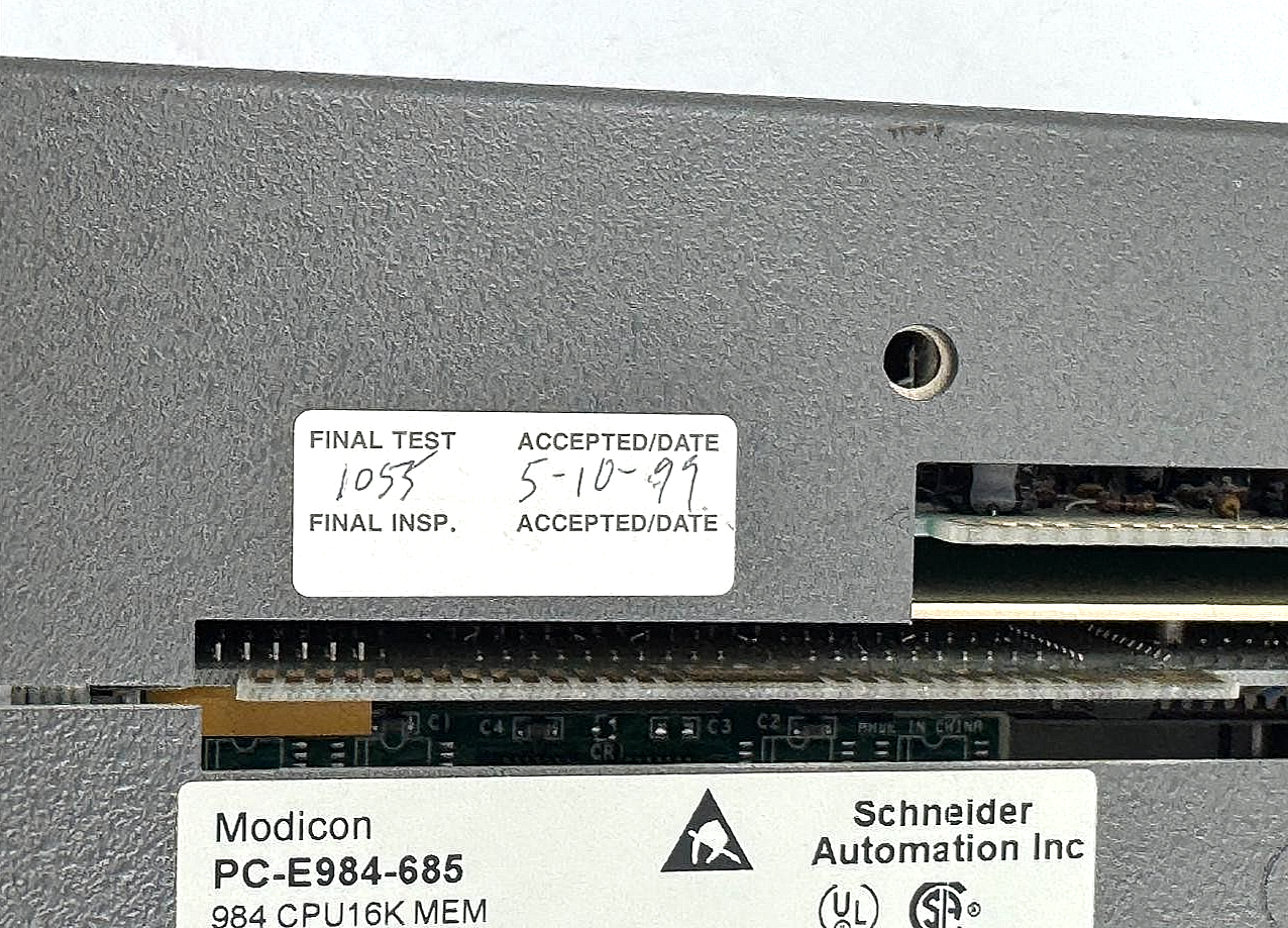 Schneider Electric Modicon PCE984685 Programmable Controller | Made in USA5