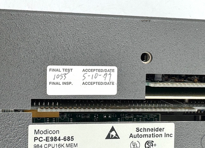 Schneider Electric Modicon PCE984685 Programmable Controller | Made in USA5