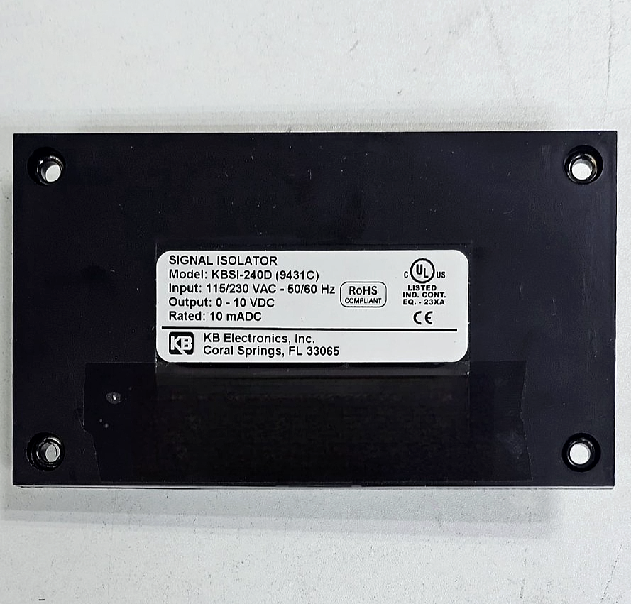 KB Electronics | KBSI‑240D (9431C) | Signal Isolator4