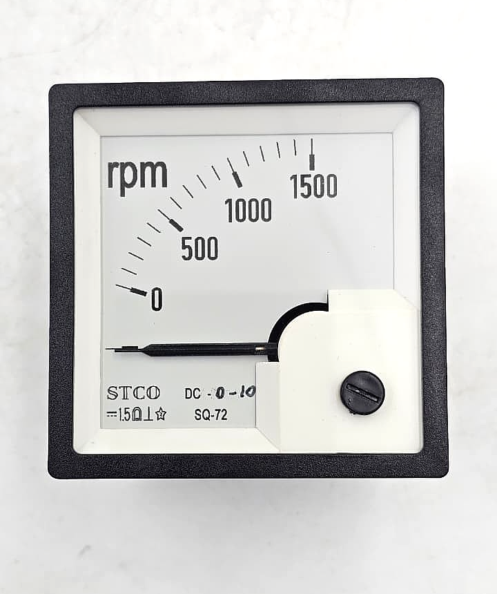 SQ72 Panel Meter | 01500 RPM | DC 010V | RPM Meter1