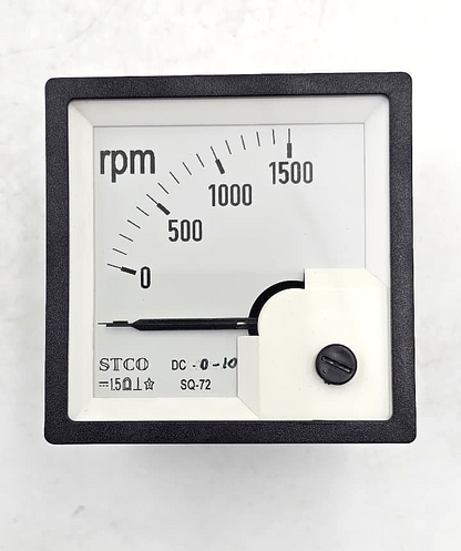 SQ72 Panel Meter | 01500 RPM | DC 010V | RPM Meter1
