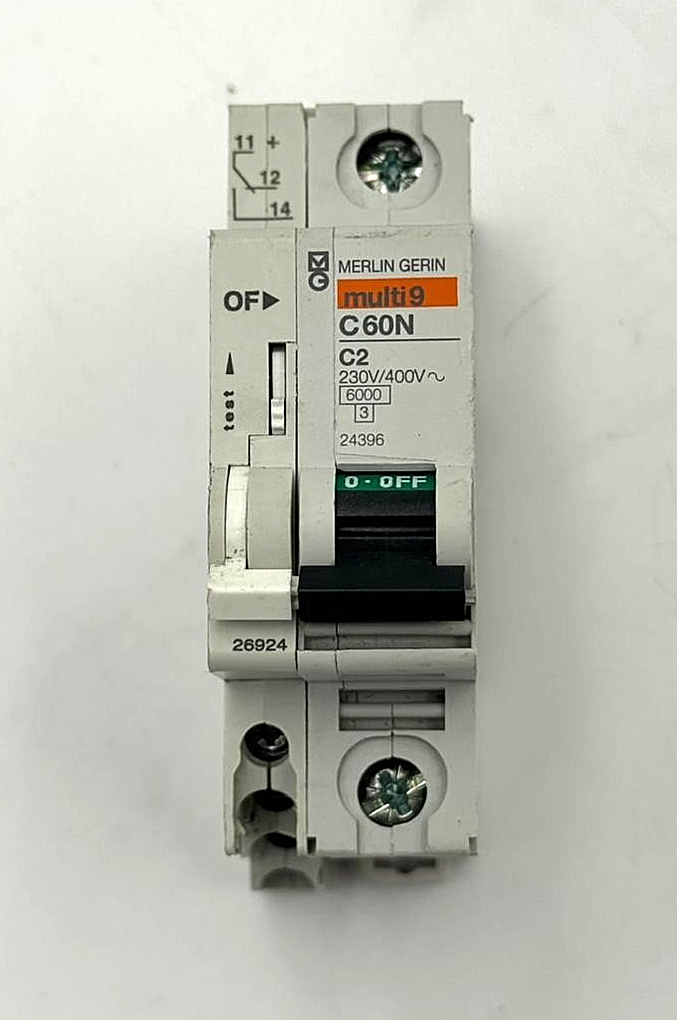 Merlin Gerin Multi 9 C60N Miniature Circuit Breaker | 230/400V AC | Belgium Made1
