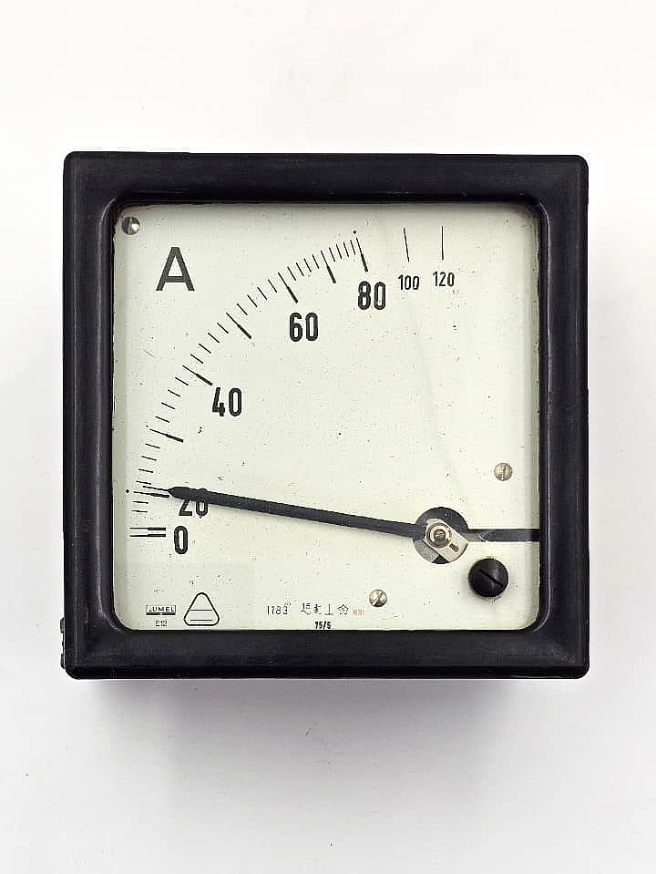 Lumel | E12 | Analog Ammeter Panel Meter | Made in Poland0