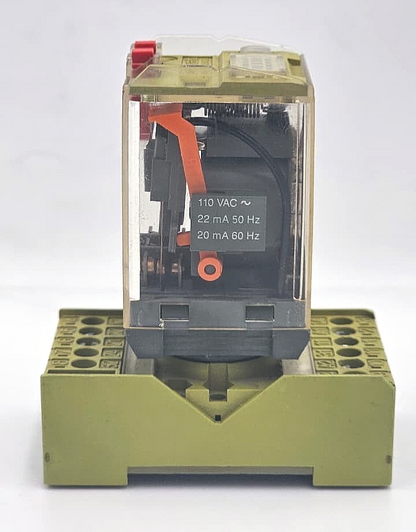 Releco C3A30 Industrial Power Relay with Socket | 11Pin PlugIn Relay6