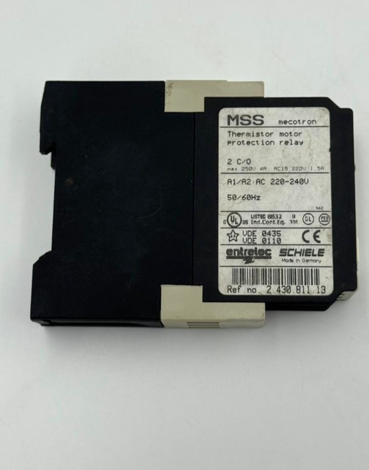 Mecotron MSS | 2.430.811.13 | Thermistor Motor Protection Relay | German Made6