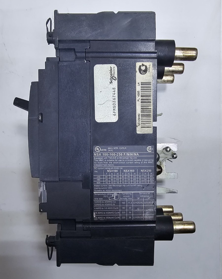 Schneider Electric Compact NSX 100H Circuit Breaker | 70/100A | 50/60Hz | 800VAC2